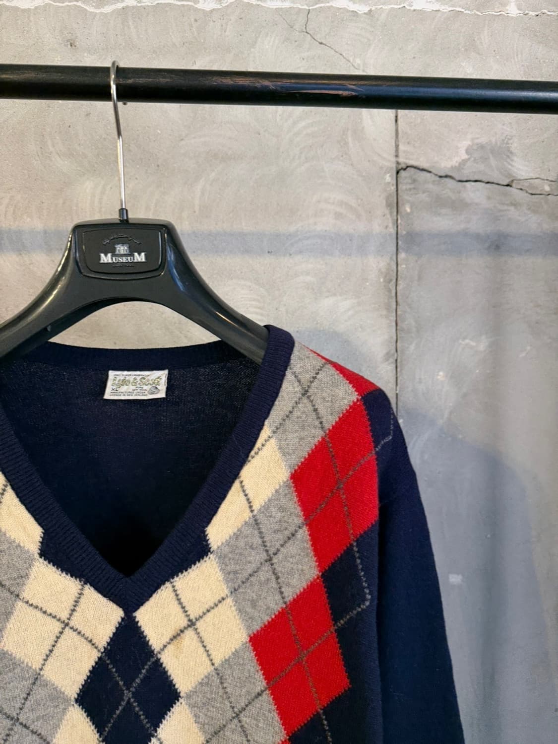 라일앤스콧 스코티쉬 아가일 니트 105 상품이미지4