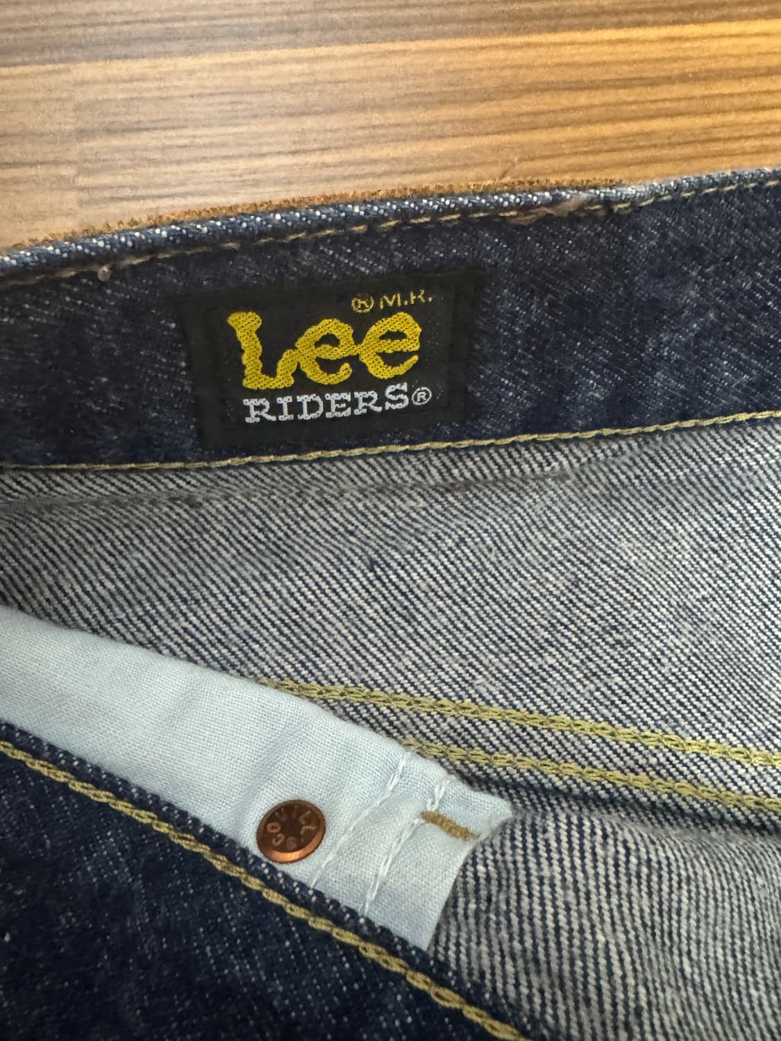 90s Lee 라이더스 버튼플라이 데님 팬츠 상품이미지2