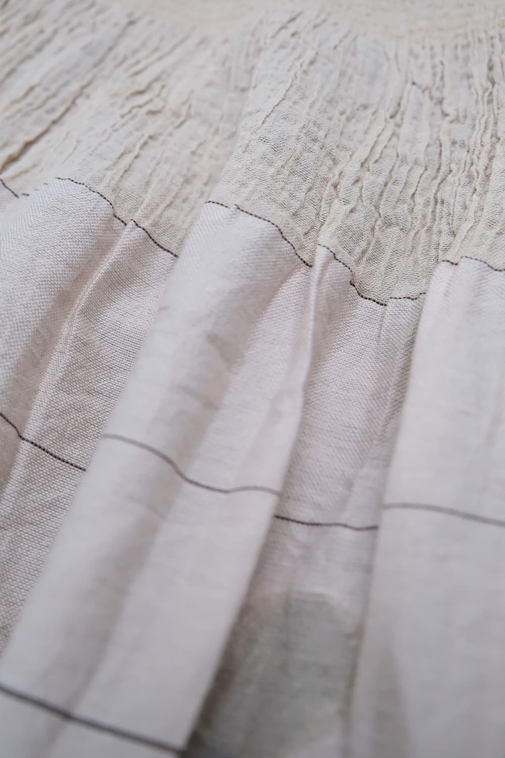 Stripe Bubble Long Skirt F  상품이미지4