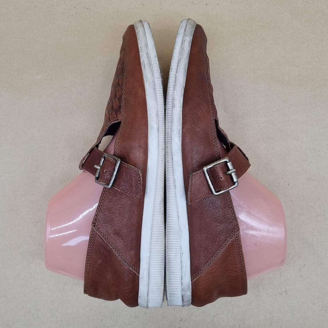 영에이지 천연가죽 남성샌들 실사이즈 270 상품이미지5