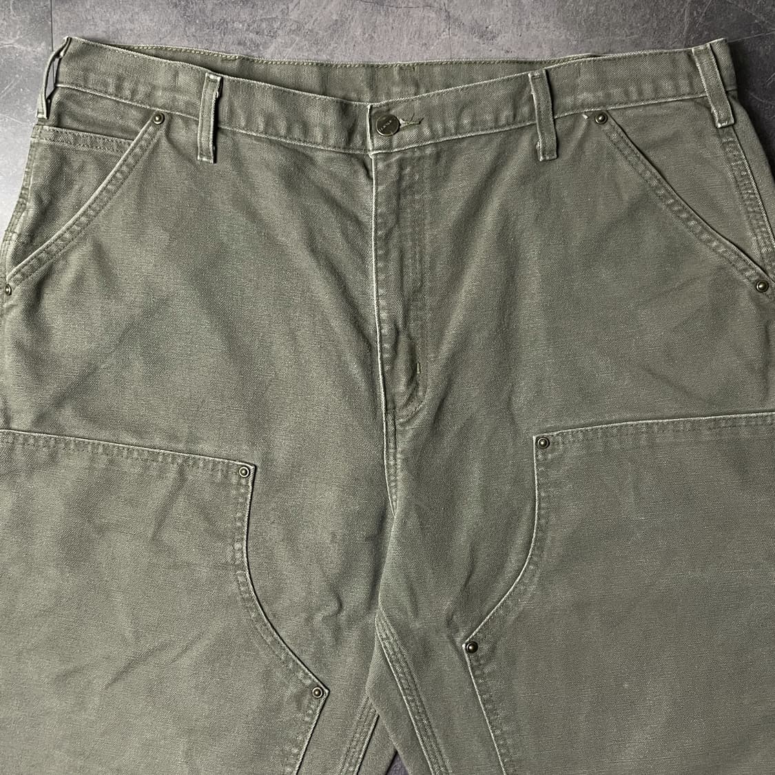CARHARTT 칼하트B136MOS 더블니 카펜터 워크팬츠 A01085 상품이미지2
