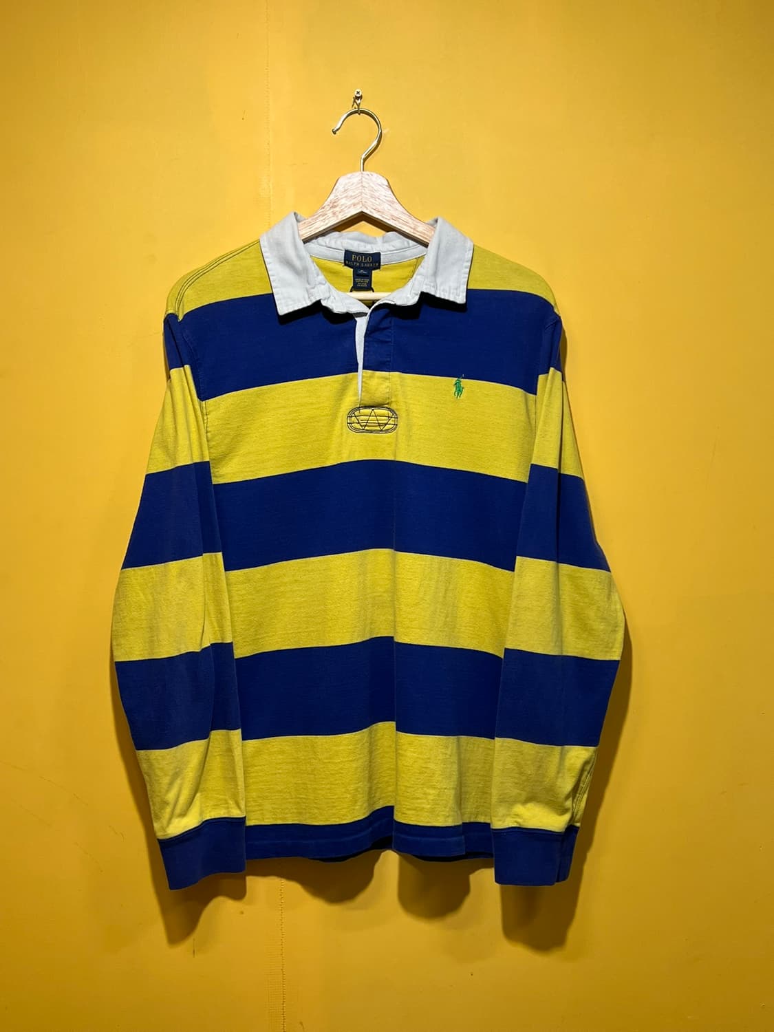 [M] 폴로 랄프로렌 와이드 스트라이프 럭비 셔츠 상품이미지1