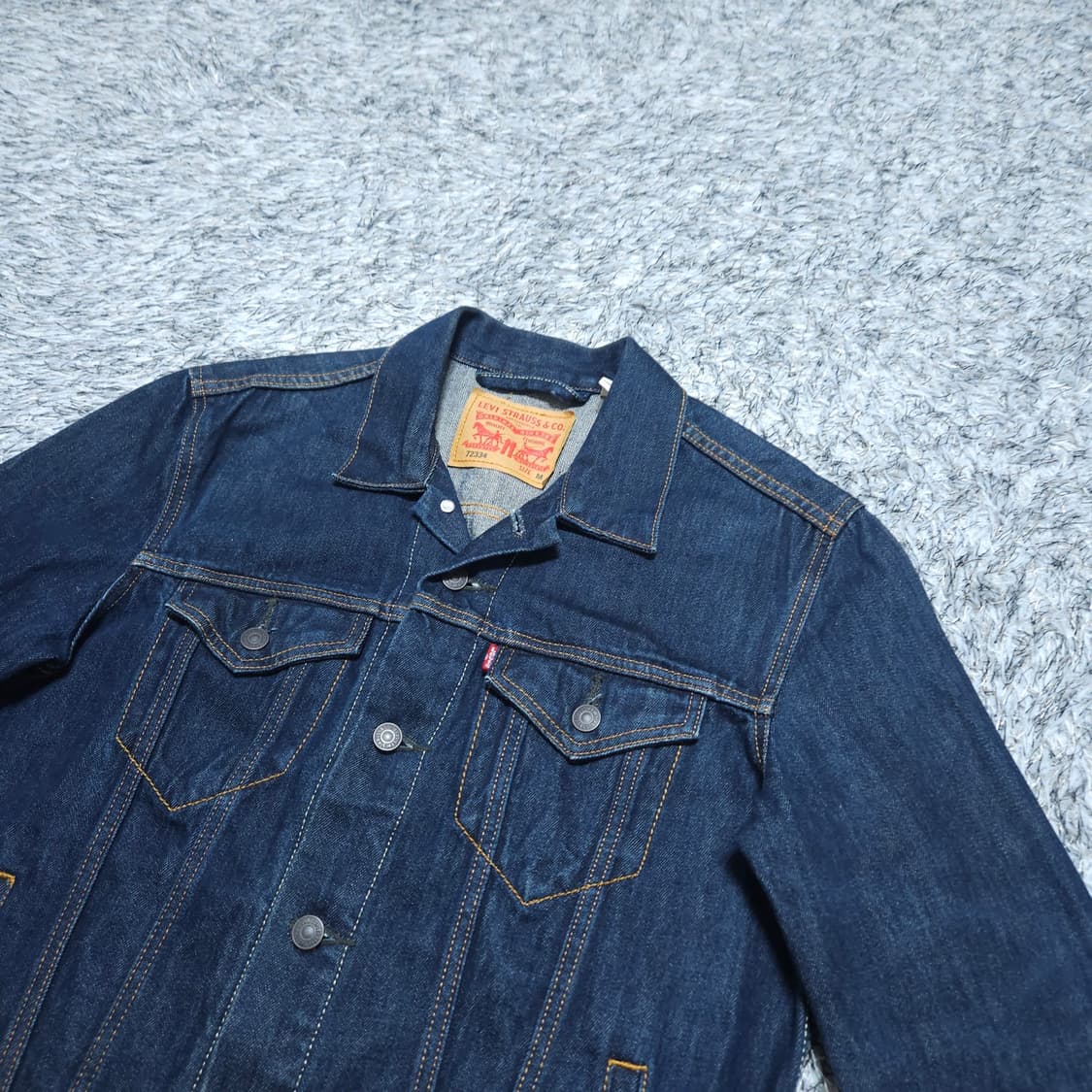 리바이스72334) M 남자 청자켓 트러커자켓 / 왕눈이샵 상품이미지3