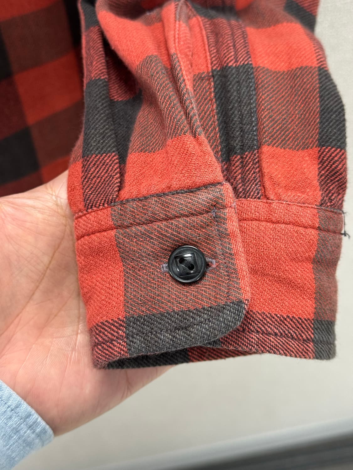 더블알엘 플래드 트윌 워크셔츠 / L 상품이미지4