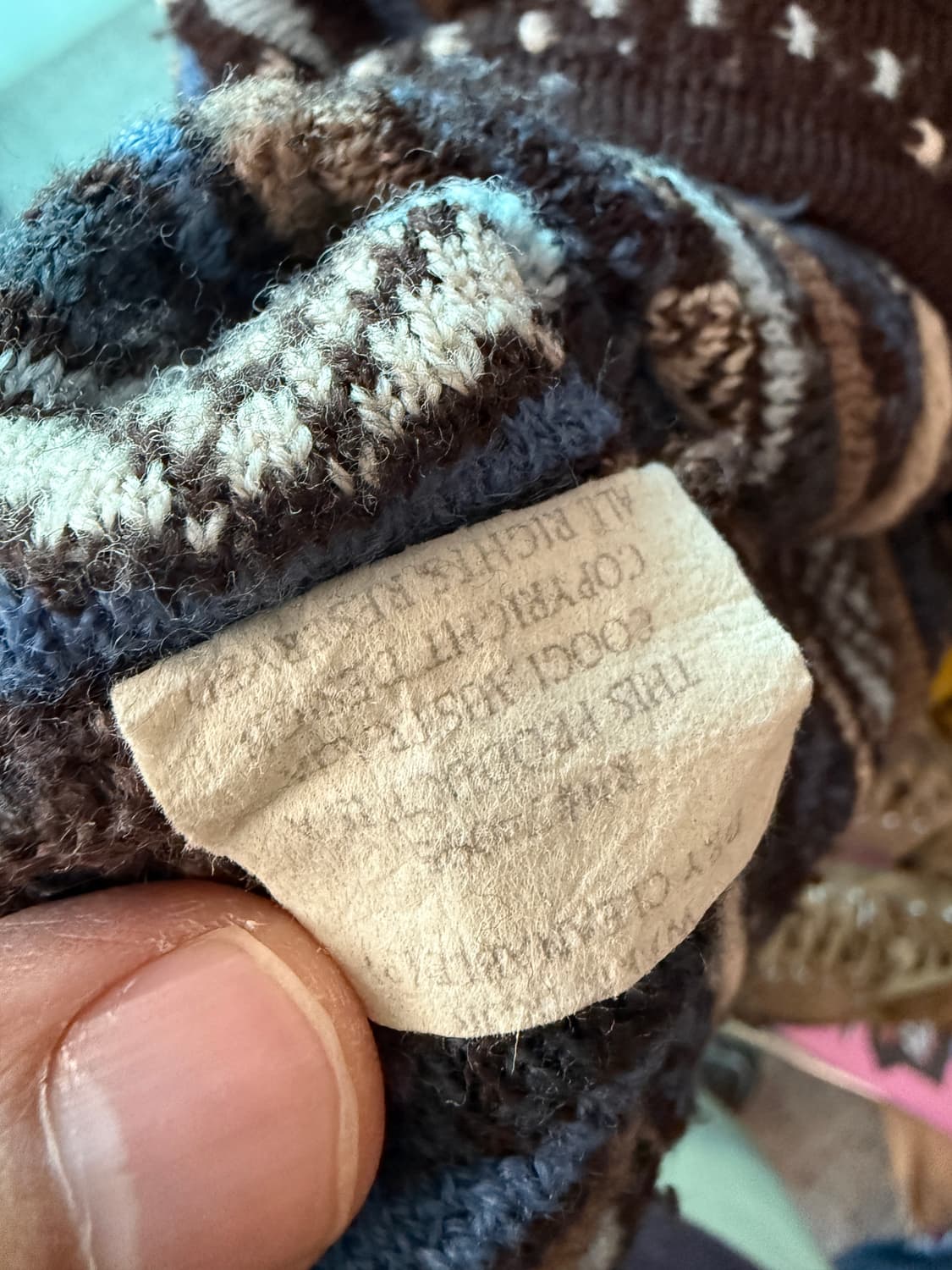 SOUL OF AUSTRALIA 텍스처 니트 M 상품이미지4