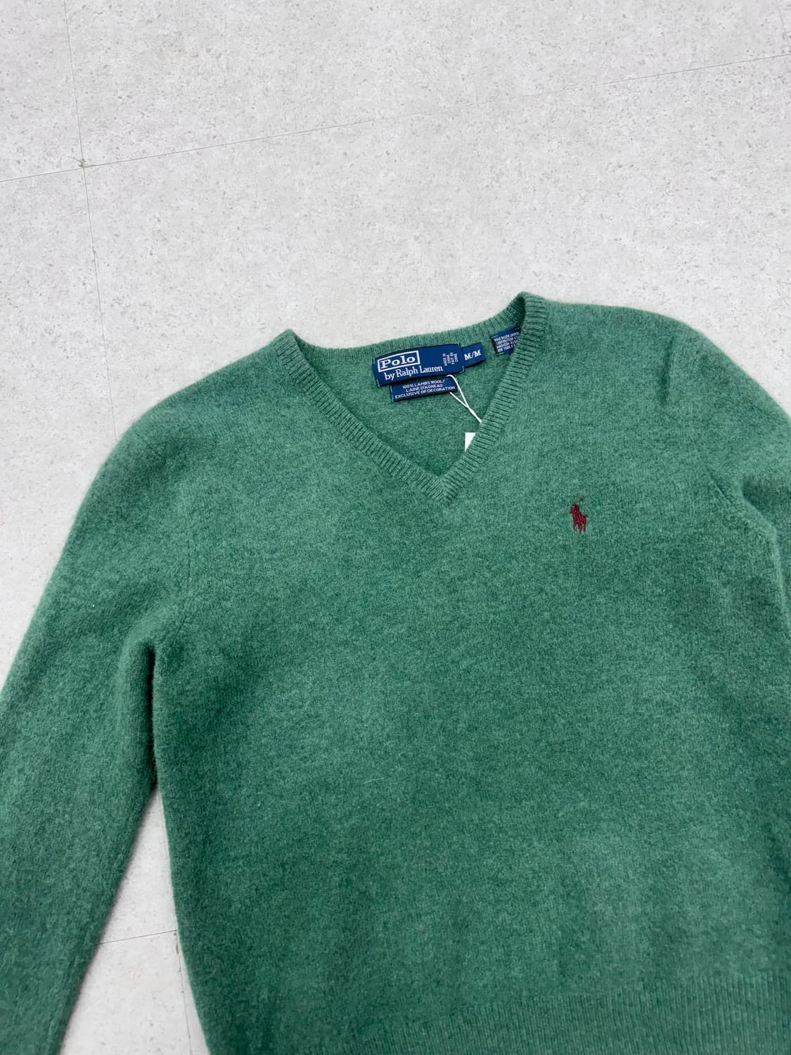 Polo  램스울 브이넥 니트 상품이미지2