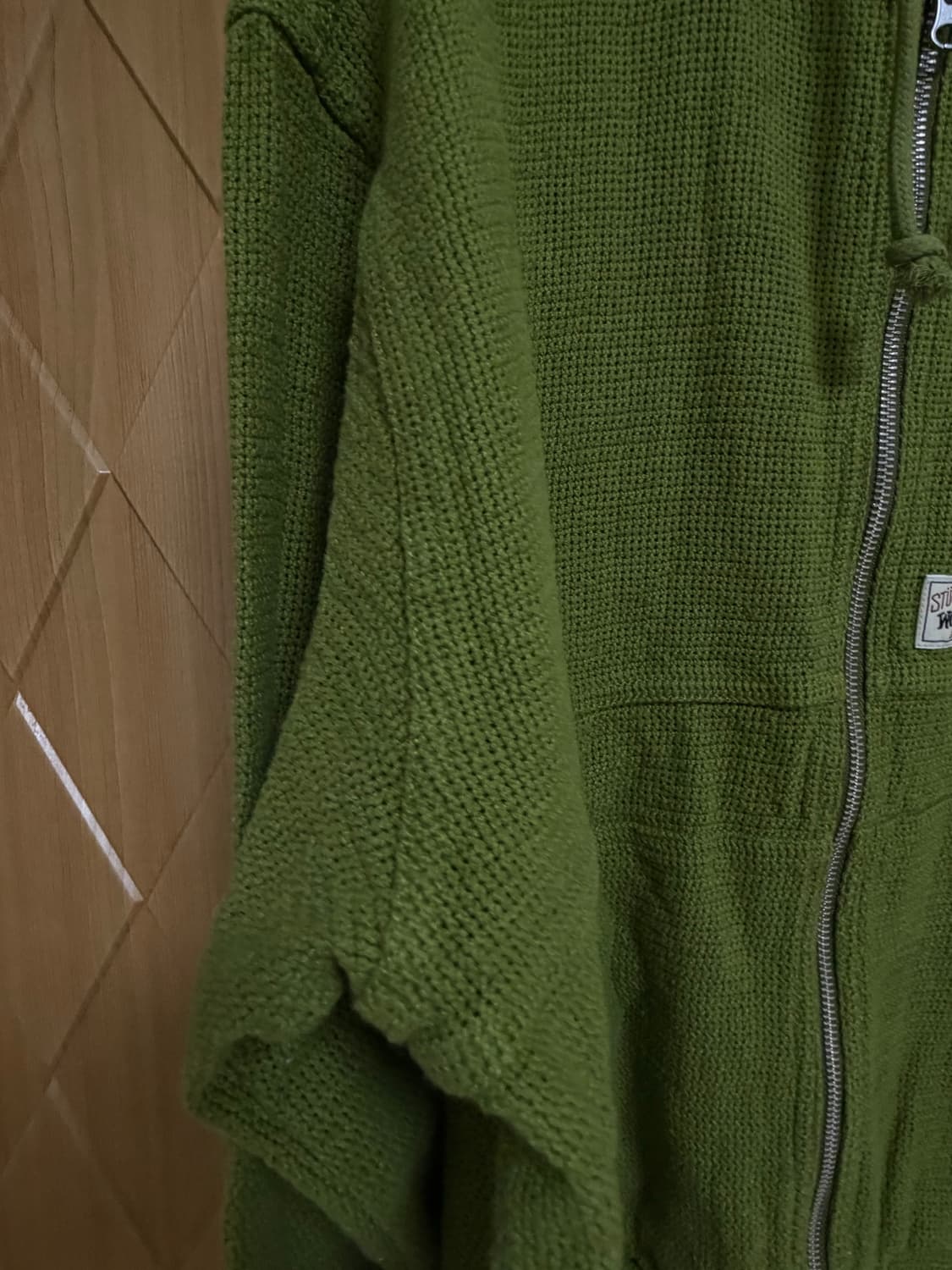 STUSSY WORKGEAR 후드 집업 M 한번착용 상품이미지4