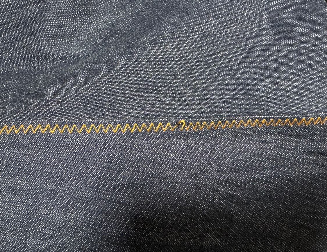 쟝폴고티에 맥시 데님스커트 지그재그 스티치 상품이미지9