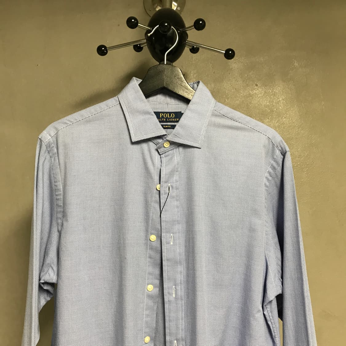 폴로 랄프로렌 잔체크 셔츠 16-34/35 상품이미지2