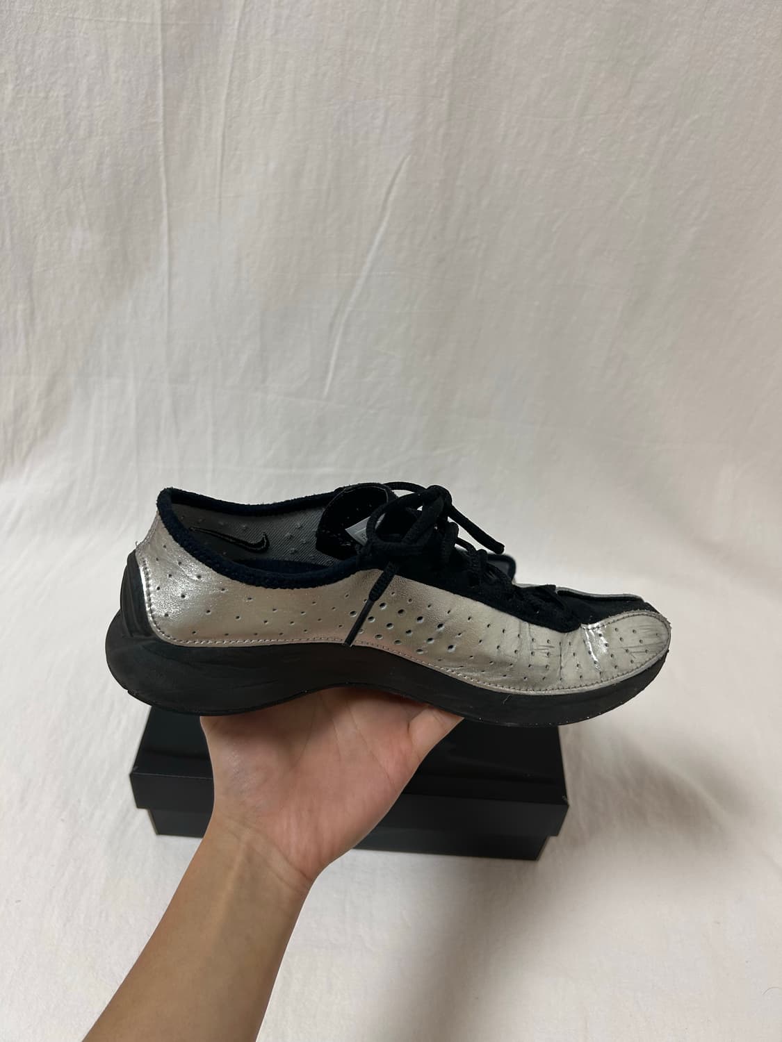 나이키 에어 슈퍼플라이 실버 블랙 245mm 상품이미지4