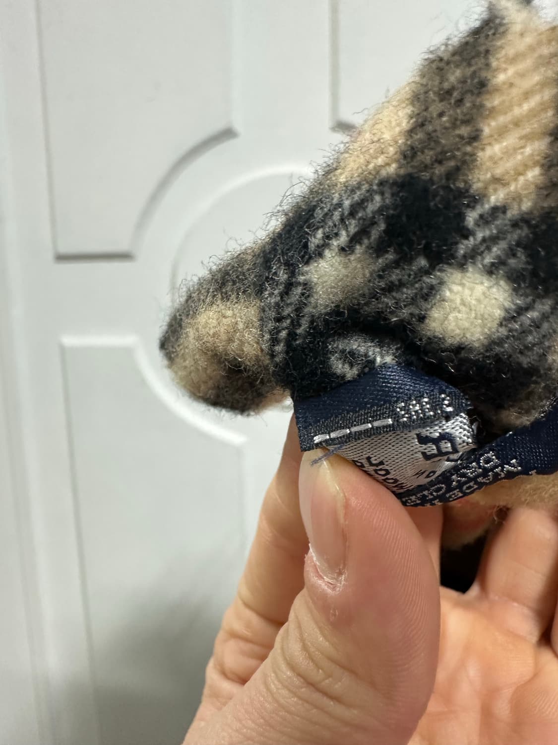 버버리 램스울 체크 머플러 상품이미지4