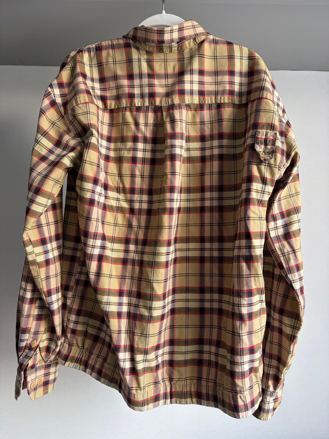 체크 패턴 빈티지 집업 자켓 상품이미지2