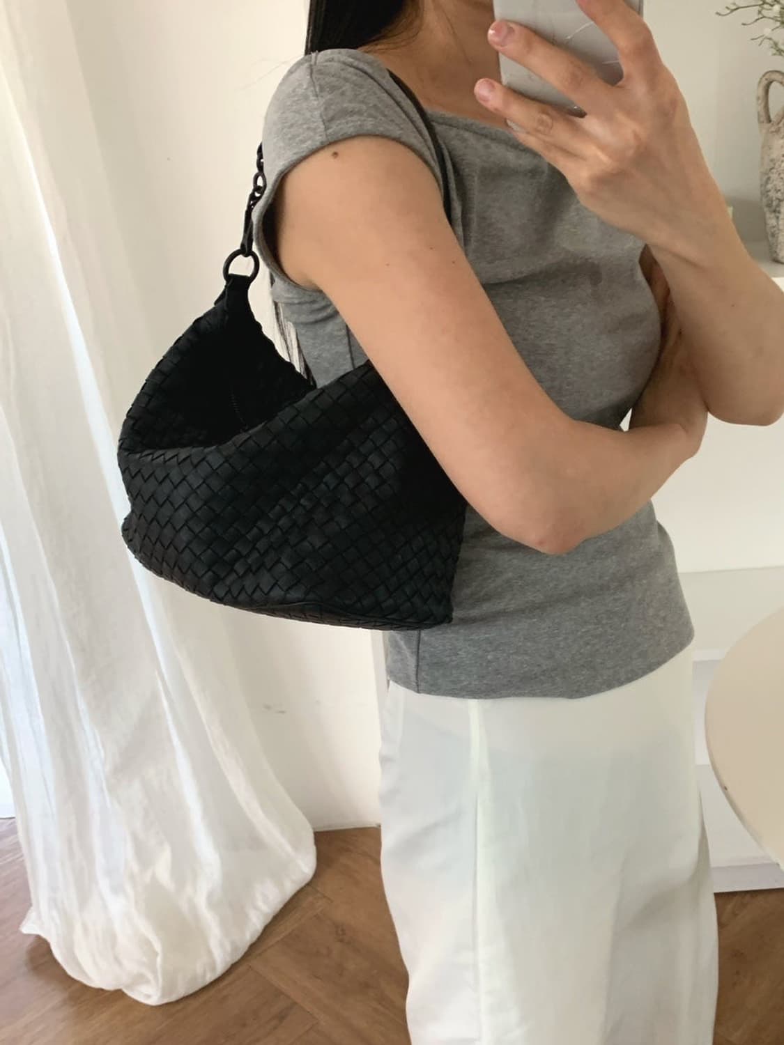 보테가베네타 인트레치아토 나파숄더백  상품이미지3