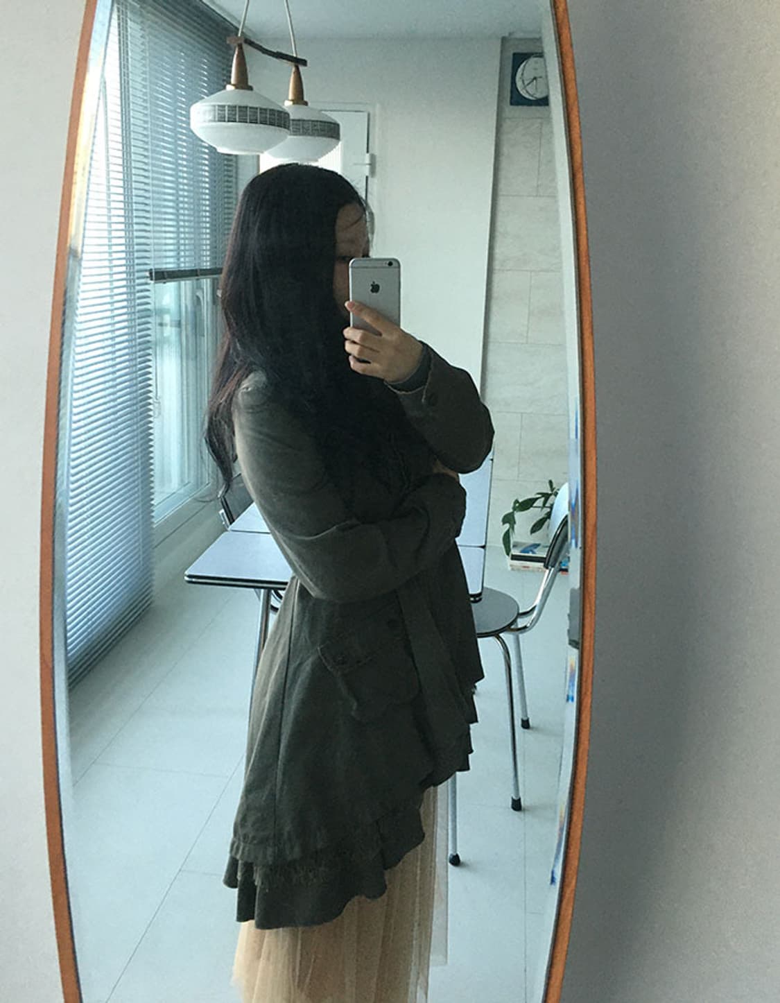 axes femme) ruffle lace military jacket 상품이미지3