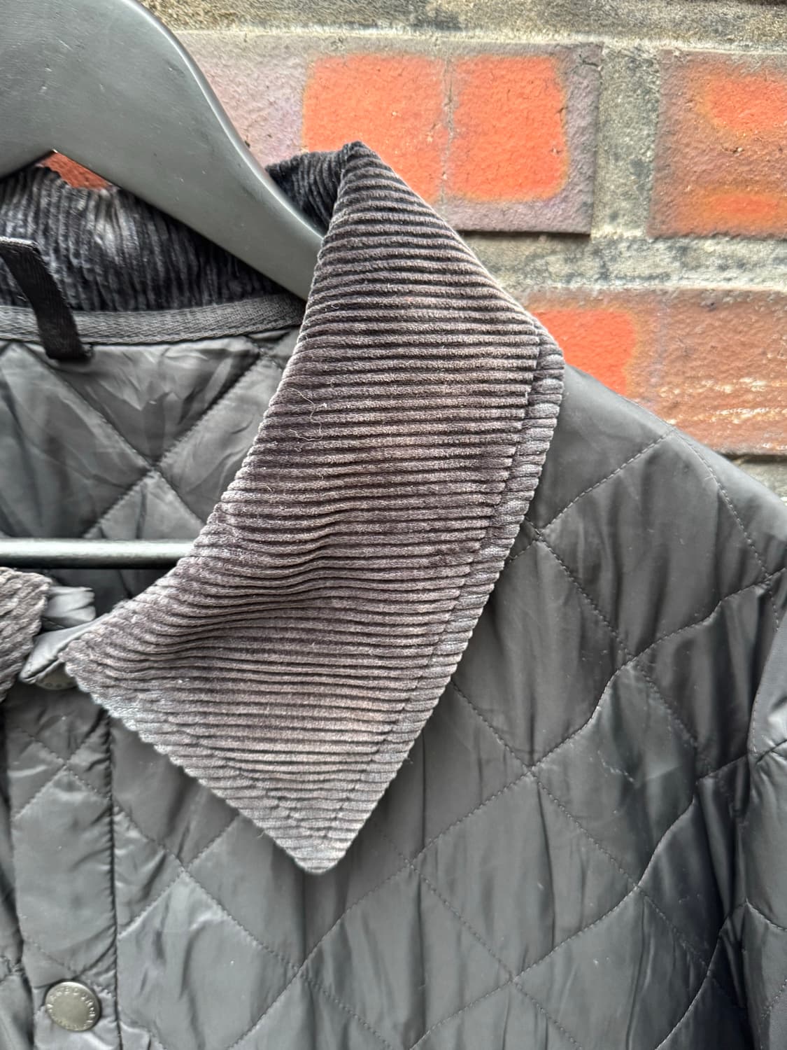 Barbour 바버 코듀로이 카라 퀼팅자켓  상품이미지6