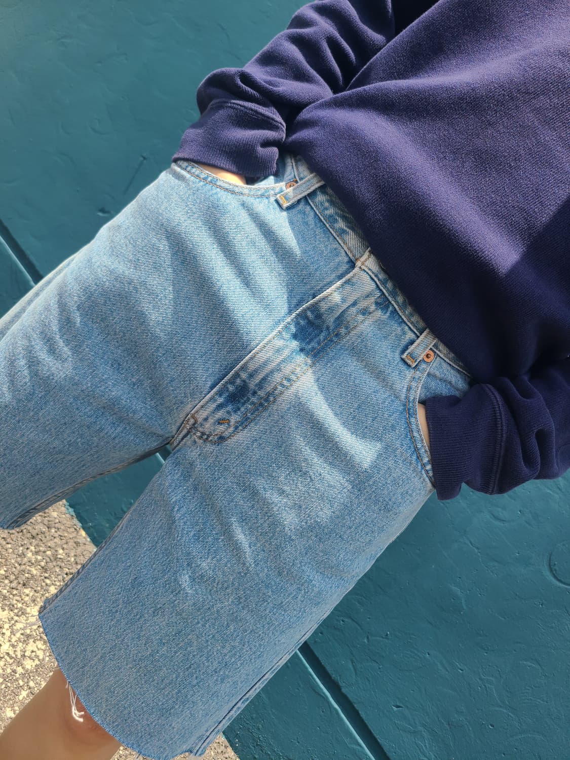 Levi's 505 데님 쇼츠 상품이미지2