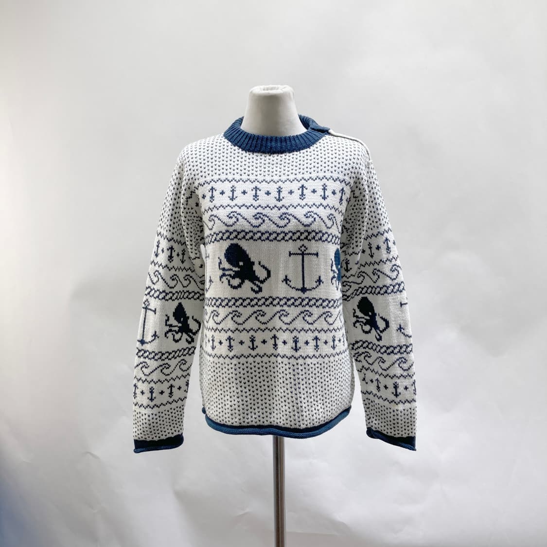 톰브라운 정품 여 숄더버튼코튼니트 영구제  상품이미지1