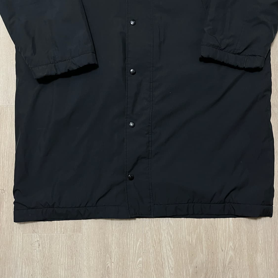 프레드페리 월계수 로고 양털안감 벤치코트 롱 점퍼 M/95  상품이미지5