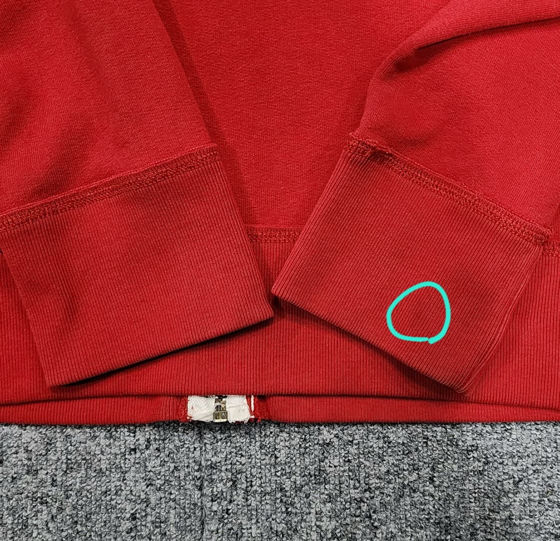 홀리스터 스펠로고 Y2K 풀집업 후드집업 M 상품이미지5