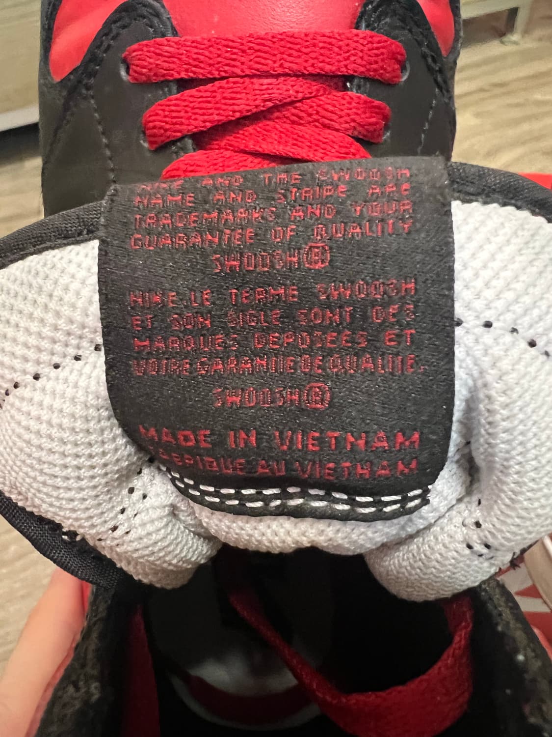 조던 1.5 하이 브레드 10.5사이즈 상품이미지7