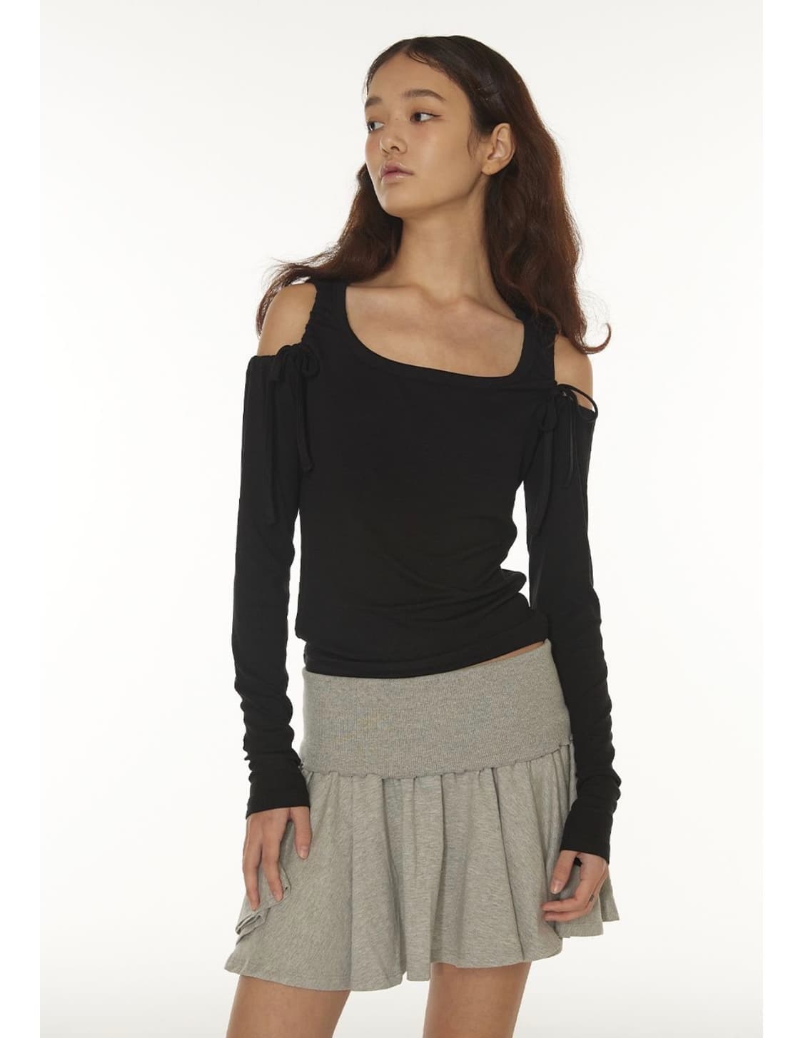 디어스토커 어깨트임티 상품이미지1