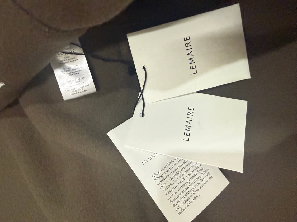 르메르 랩코트 다크스쿼럴 xs 새상품 판매합니다 상품이미지2