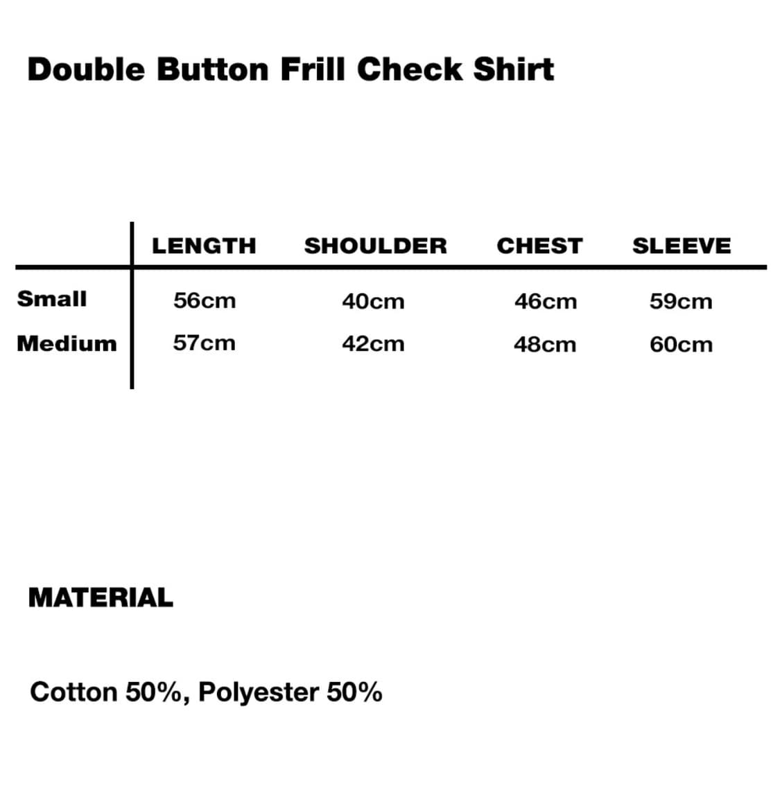 youthbath 유쓰배쓰 더블 버튼 프릴 체크 셔츠 s 상품이미지9