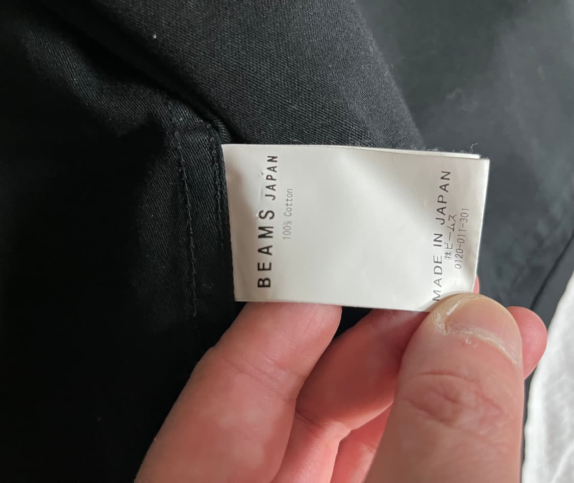 (L)빔즈 재팬 BDU자켓 (블랙) 상품이미지7