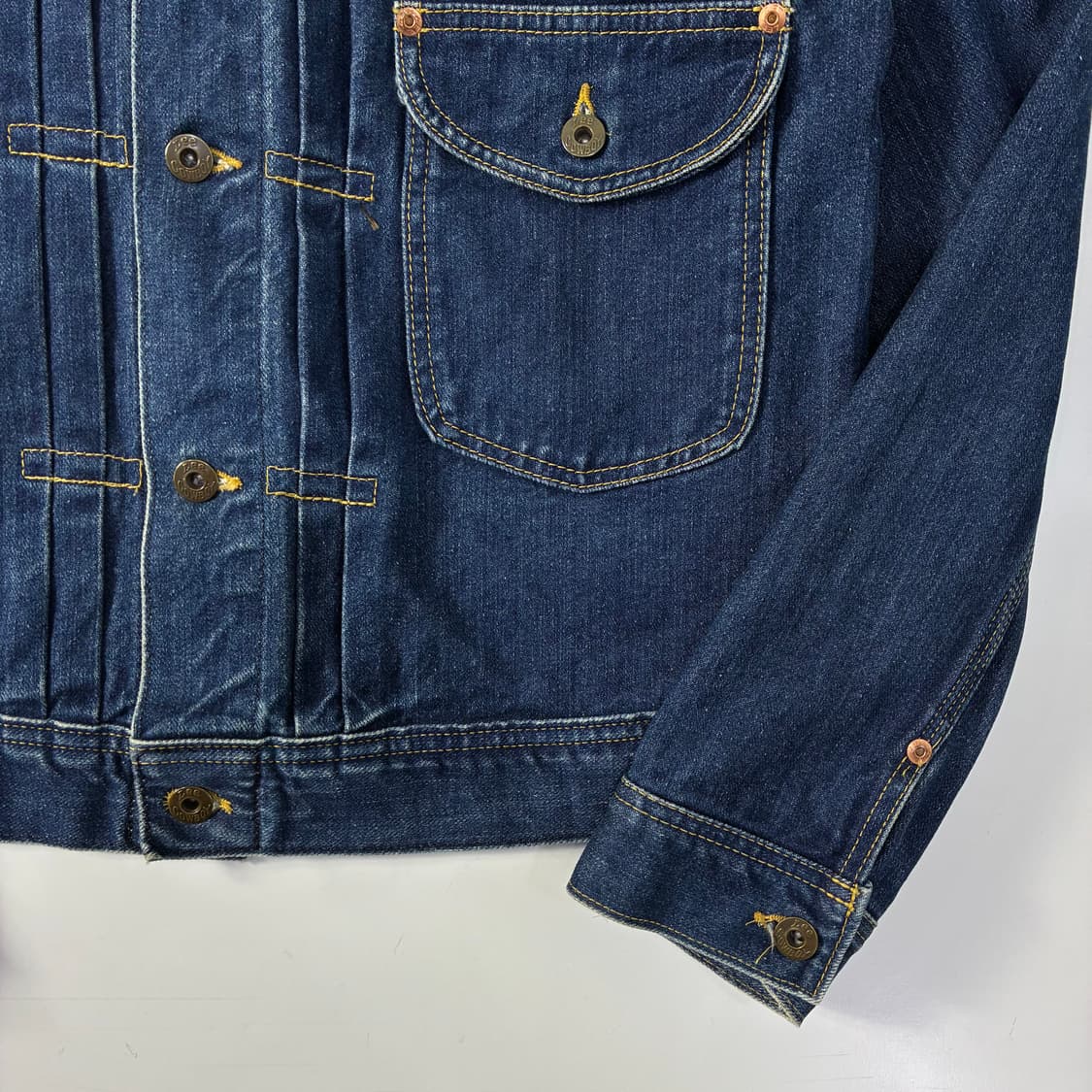 Lee 리1세대 OG 재팬라인 카우보이 데님 자켓 상품이미지4