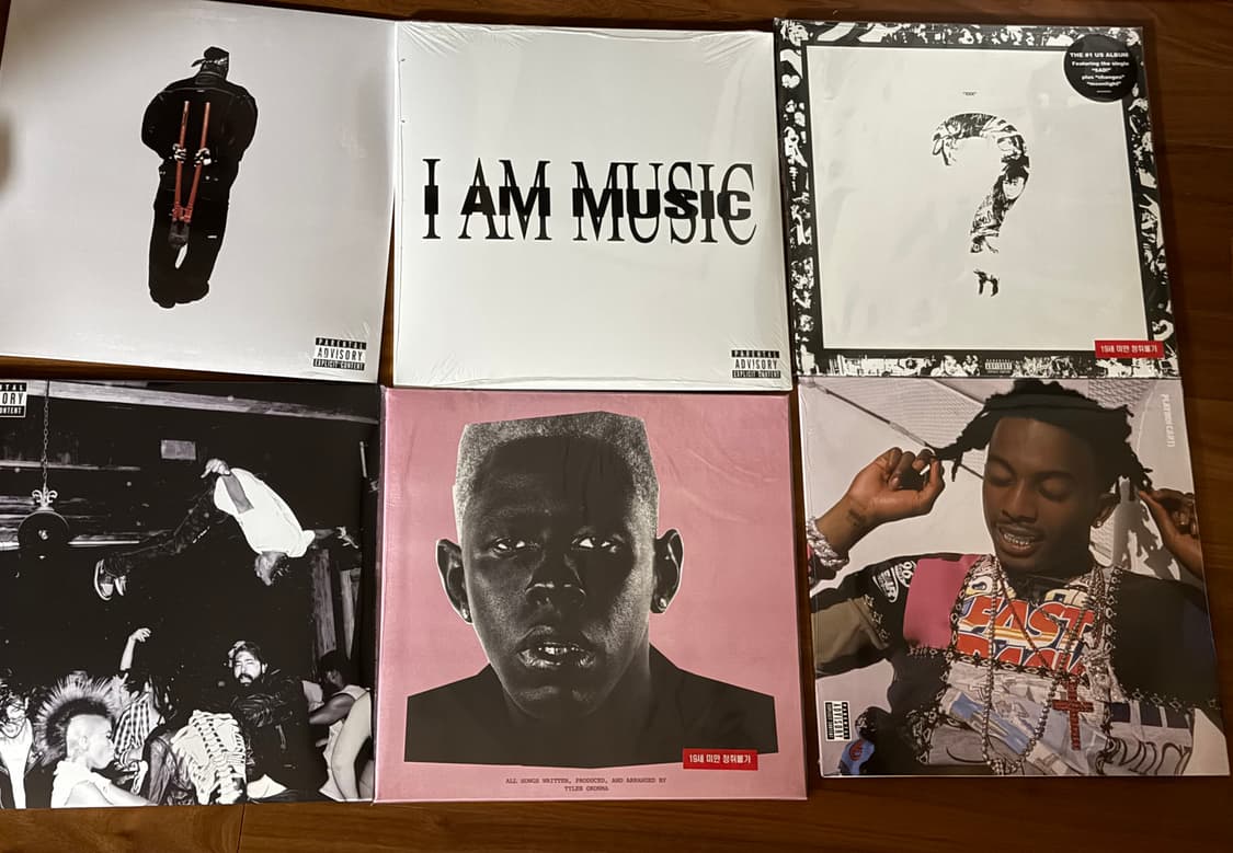 (LP) 미개봉 LP 판매합니다 카티/타일러/텐타시온/트래비스스캇 상품이미지1