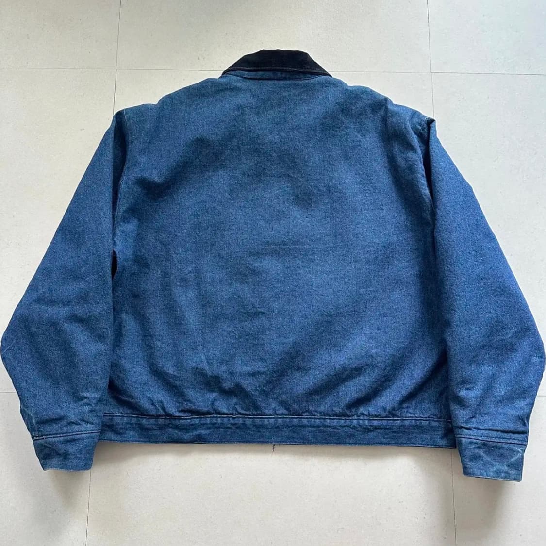 70s 빅벤 데님 브랭킷 드라즐 블루종 자켓 MADE IN USA  상품이미지7