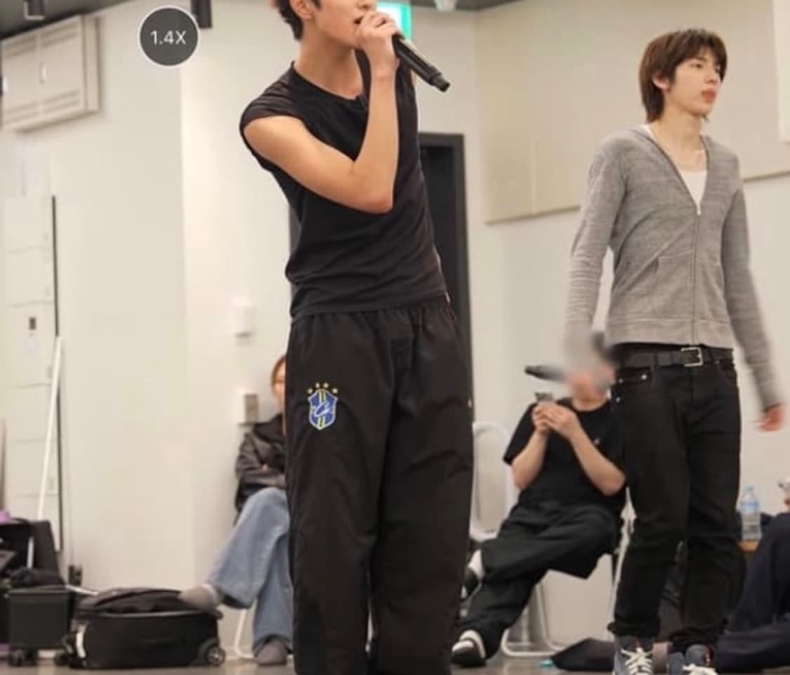 코르테이즈 슈쿠 브라질 새깅팬츠 S (CORTIS 착용) 상품이미지1