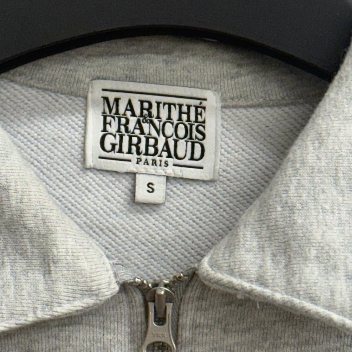 마리떼프랑소와저버 반집업 크롭 맨투맨 (S) 상품이미지2