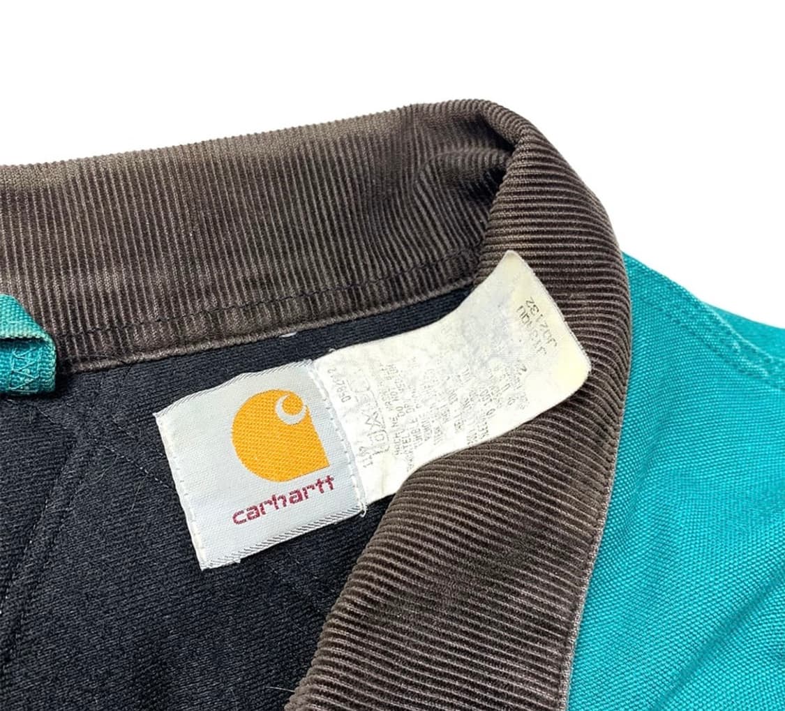 90s칼하트 산타페 자켓 아쿠아 carhartt jacket J12AQU 상품이미지4