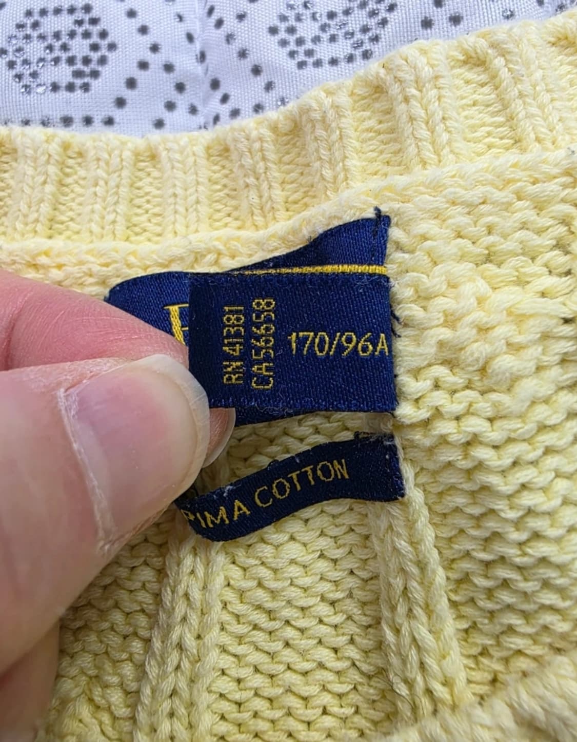 폴로 랄프로렌 피마코튼 케이블 니트 55 상품이미지7