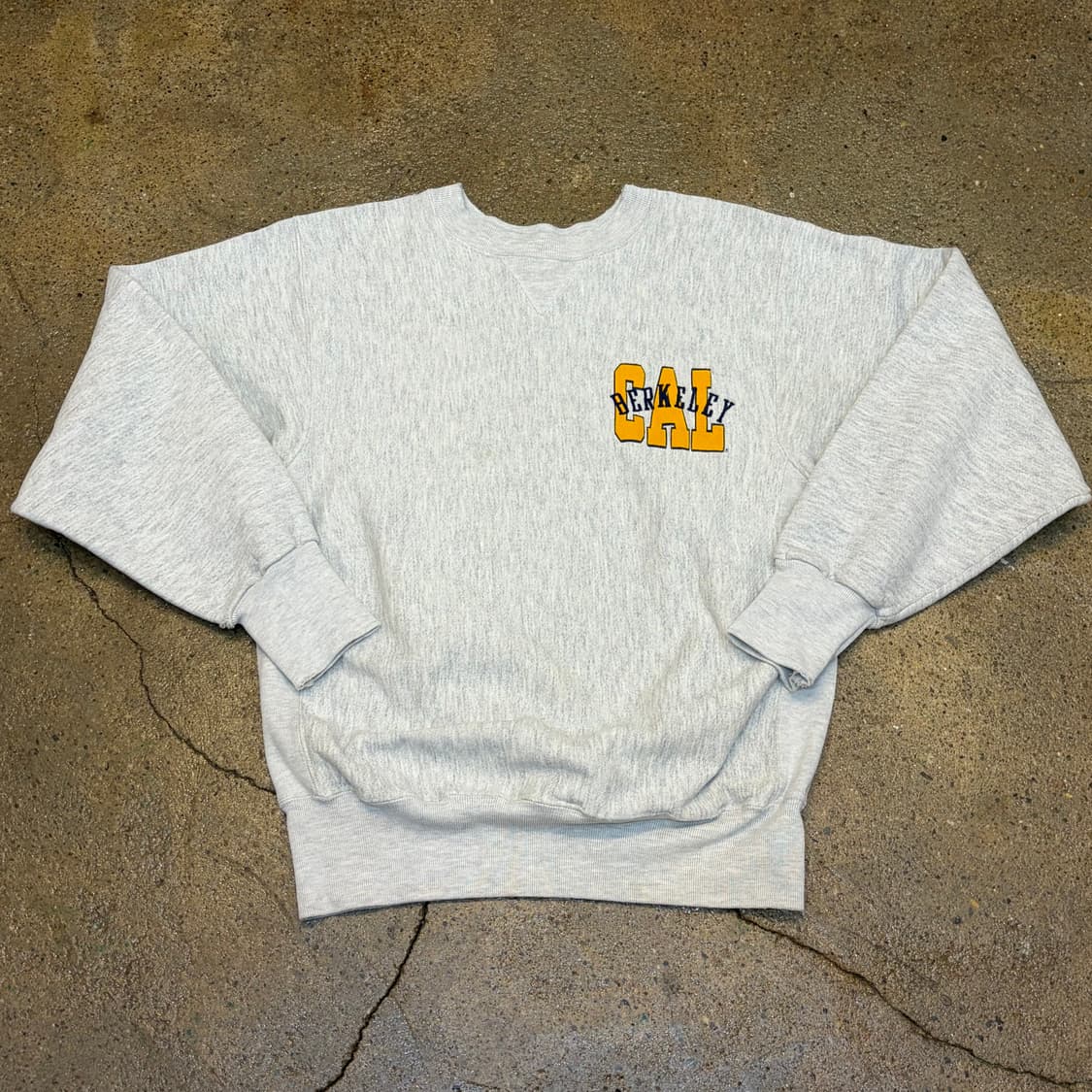 90s Made in USA 빈티지 버클리 대학 리버스위브 맨투맨 상품이미지1