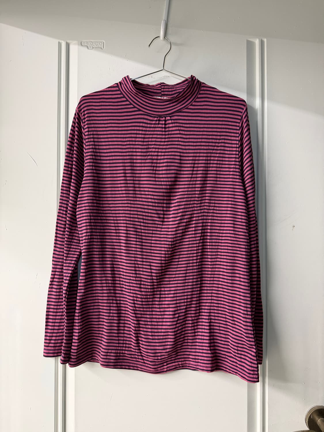 일본빈티지 모리 셔링 터틀넥 롱슬리브 상품이미지4