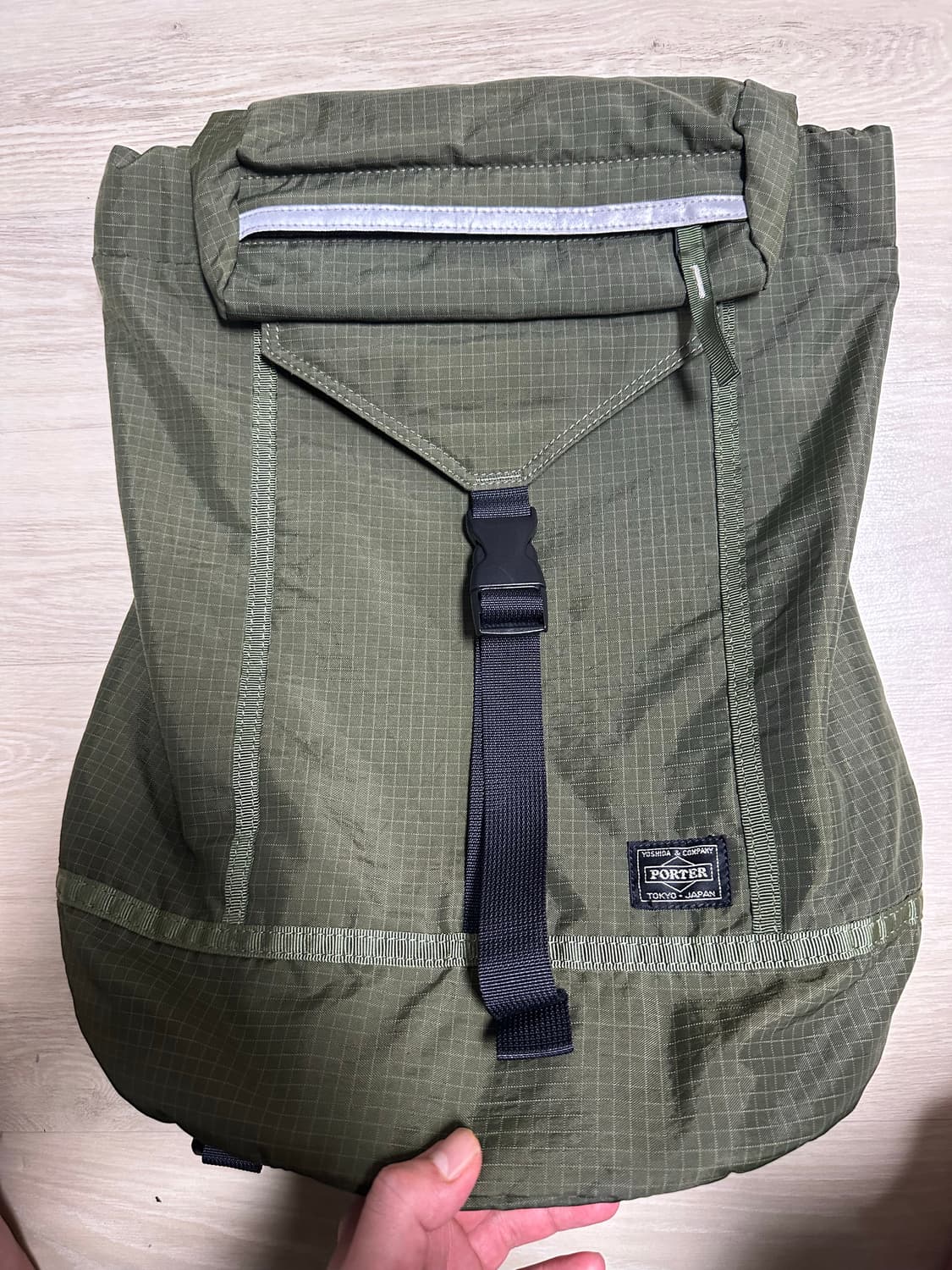 PORTER 요시다 포터 립스탑 백팩 카키 상품이미지1