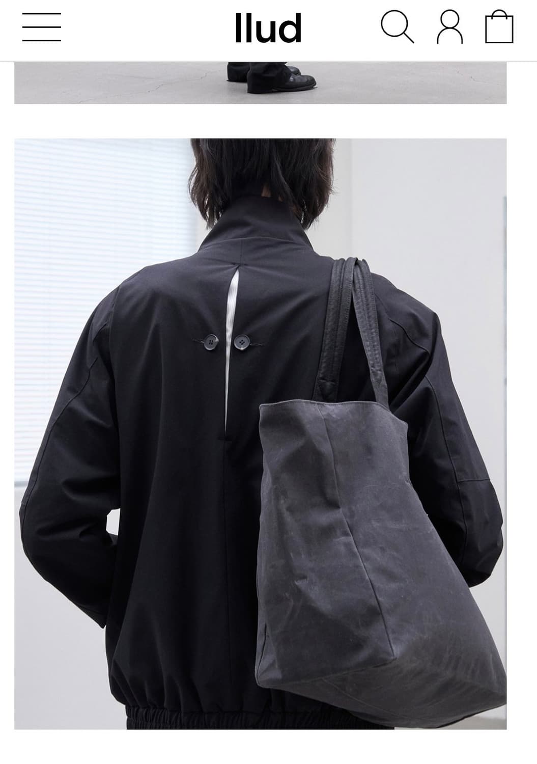 폼리쉬 formlich washed black 쇼퍼백 002 상품이미지1