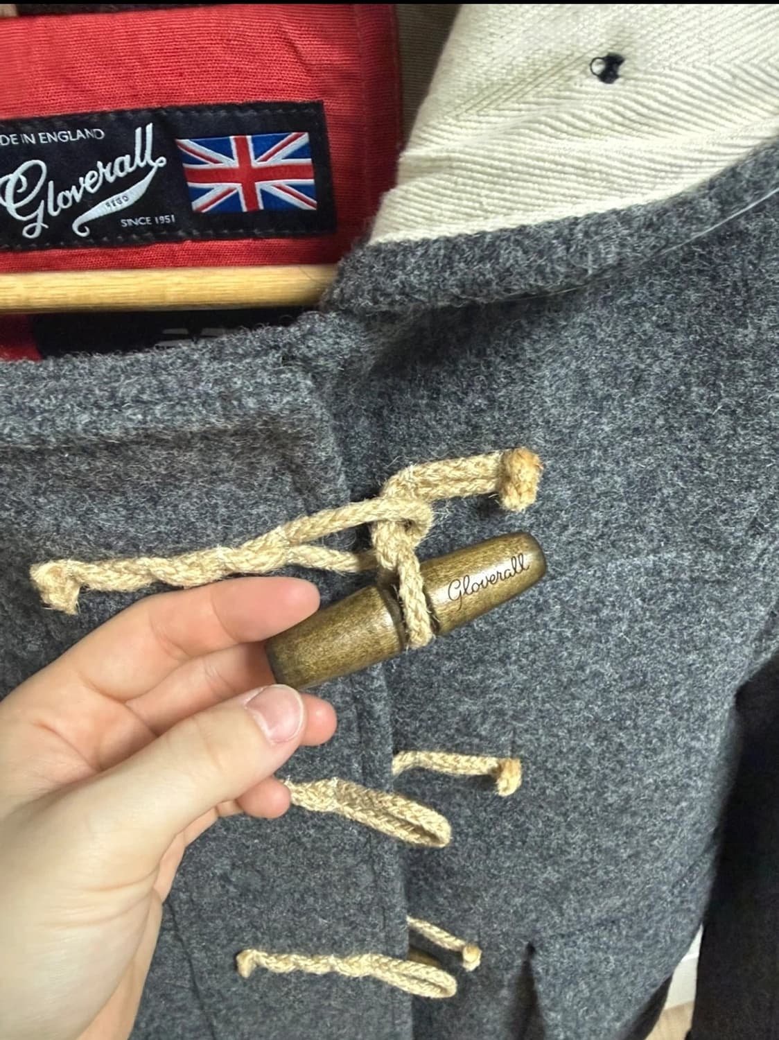 초희귀) 뉴발란스 x 글로버올 숏몬티 더플코트 상품이미지2