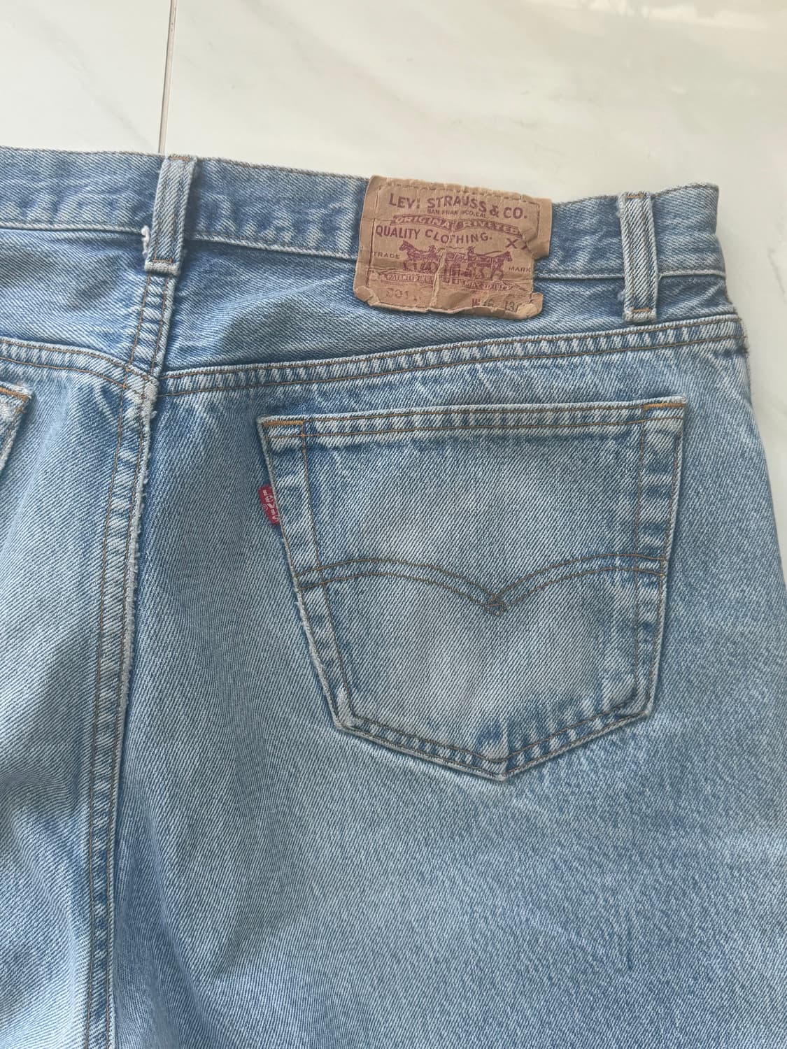 90s made USA levis 501 36×38 상품이미지3