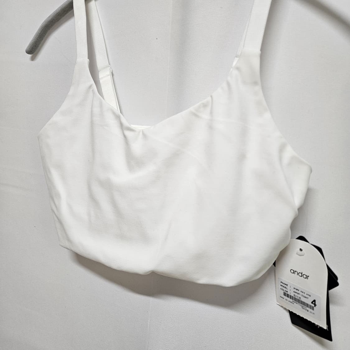 안다르 스포츠 브라탑 화이트 4 상품이미지2