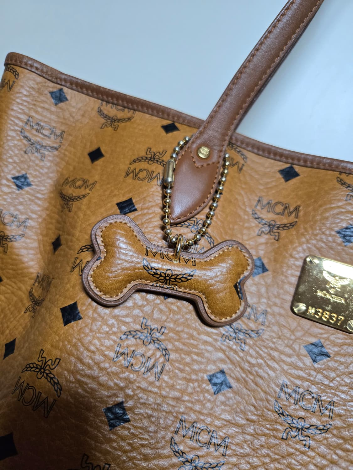 MCM 정품 비세토스 라지 쇼퍼백 숄더백 상품이미지2