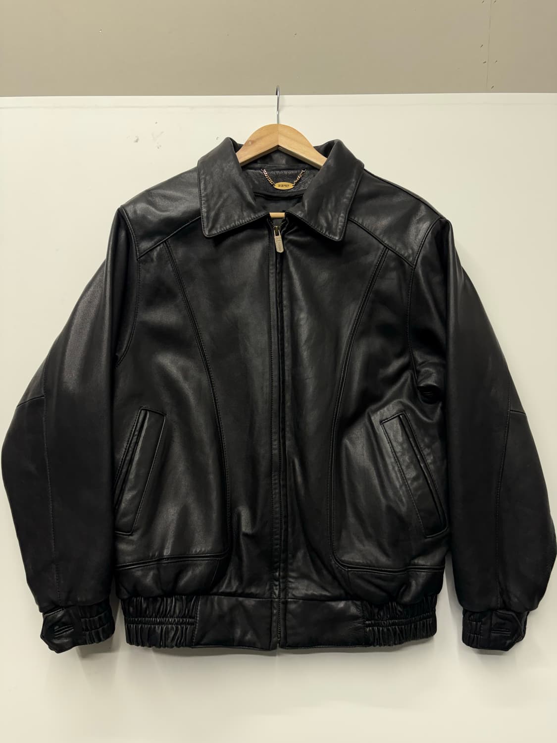 리얼래더 양가죽 봄버 자켓 상품이미지1