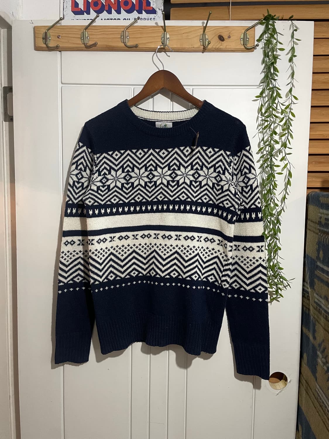 vtg 페어아일 라운드 니트 상품이미지1