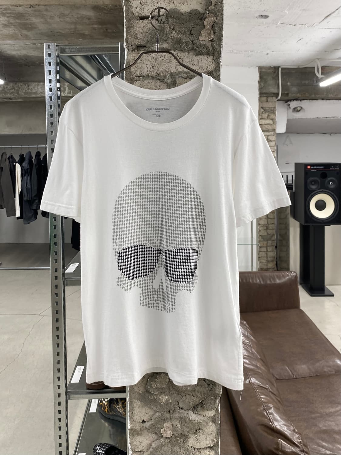 칼 라거펠트 스컬 티셔츠 상품이미지4