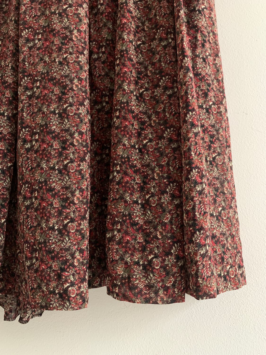 Scarf Neck Floral Dress 상품이미지5
