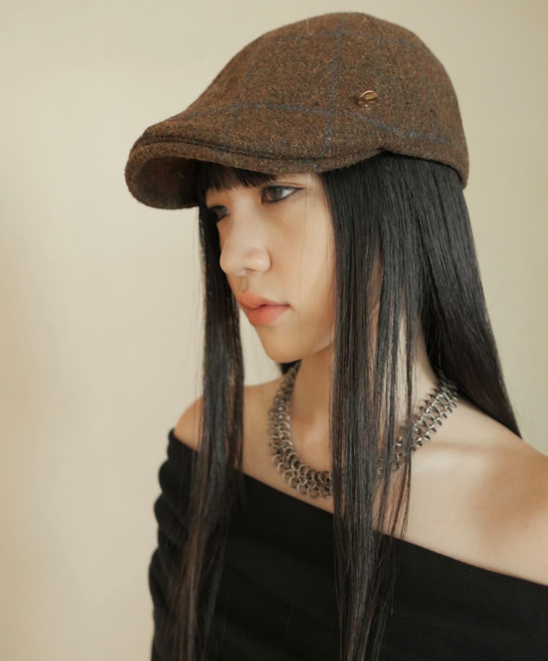 콜로신스 헌팅캡 브라운 상품이미지1