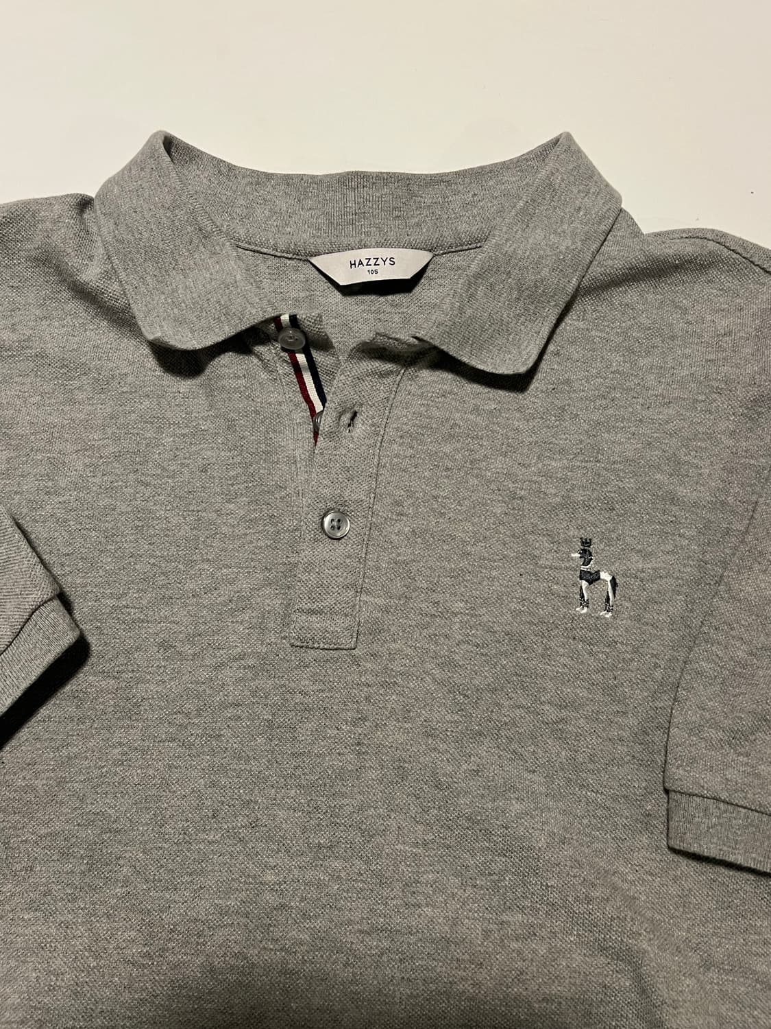 헤지스 그레이 반팔 카라티 (105) 상품이미지7