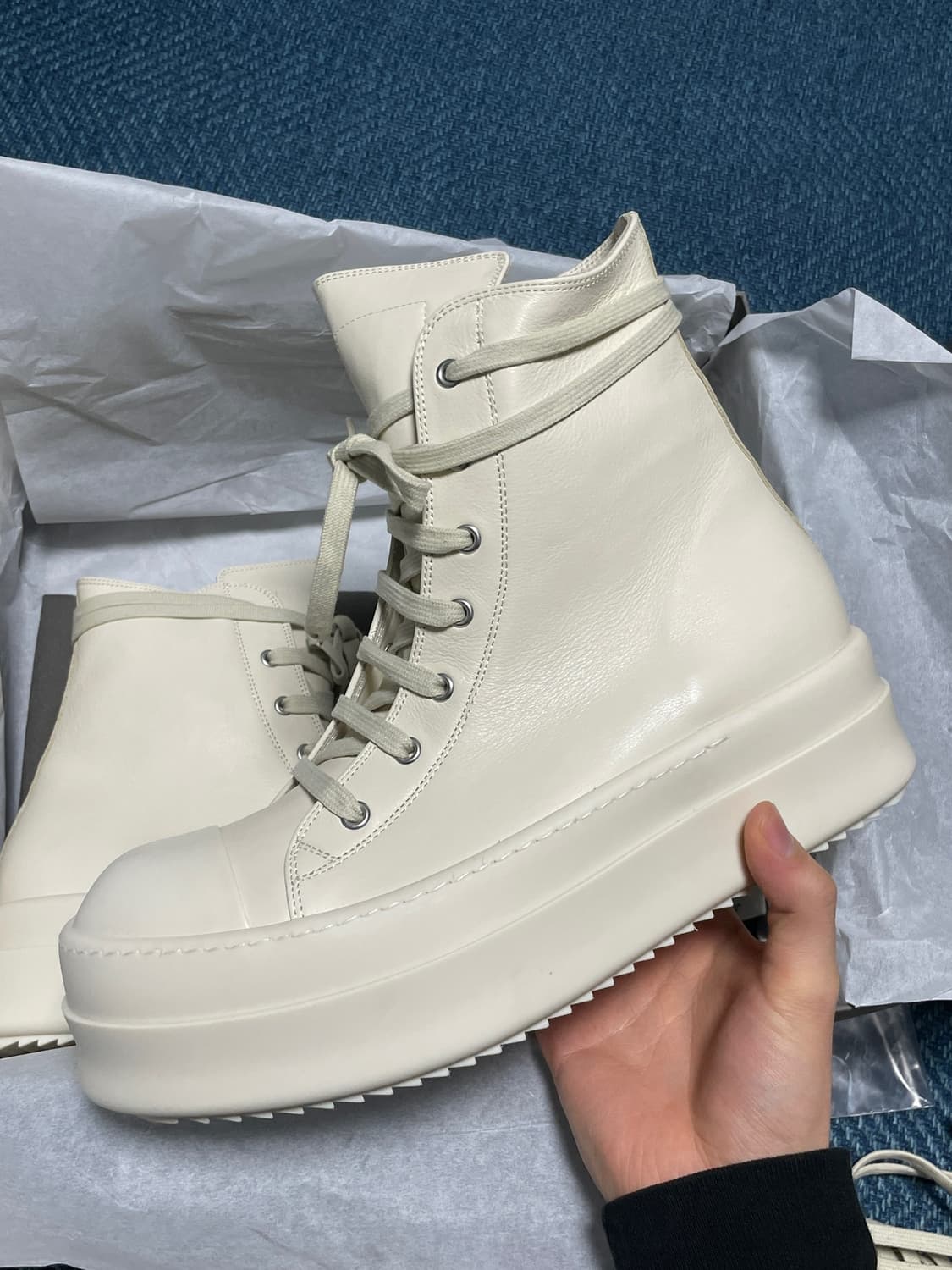 [43] 릭오웬스 라몬즈 메가범퍼 밀크 상품이미지1